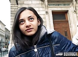 Beautifu Shrima Malati slips his cock deep into her throat