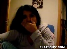 Husband and wife recording themselves