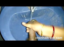 Desi bengali boudi helping devar to release his cum